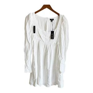 AFRM Women's White Skater Dress Dress - Size XS